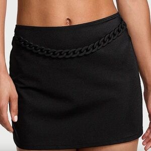 NWT Victoria's Secret Chain-Link Mini Cover-Up Skirt
